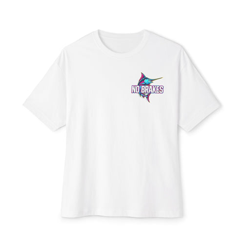 No Brakes Rainbow Swordfish Logo T-Shirt – Signature Front Hit Edition